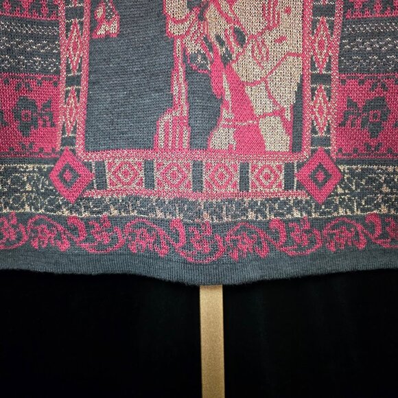 Vintage Neiman Marcus Graphic Sweater Women's - Picture 5 of 9